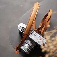 mr stone handmade genuine leather camera strap vegetable tanned cowhide camera shoulder sling belt shoulder support