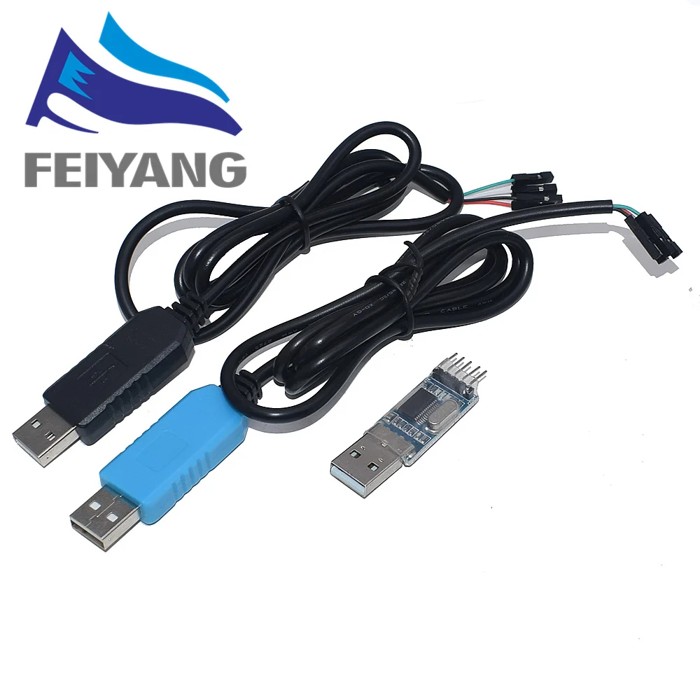 Модуль адаптера преобразователя PL2303 PL2303HX/PL2303TA USB в RS232 TTL с пыленепроницаемой