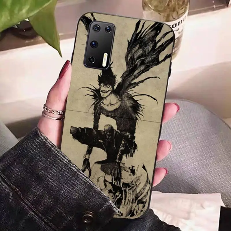 

Yinuoda rem and misa death note anime Phone Case for huawei P 6 7 8 9 10 20 30 40 pro plus lite p9 lite 2016