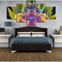 5 piece wall art canvas anime manga modular pictures figure posters and prints modern home decor bedroom decoration paintings