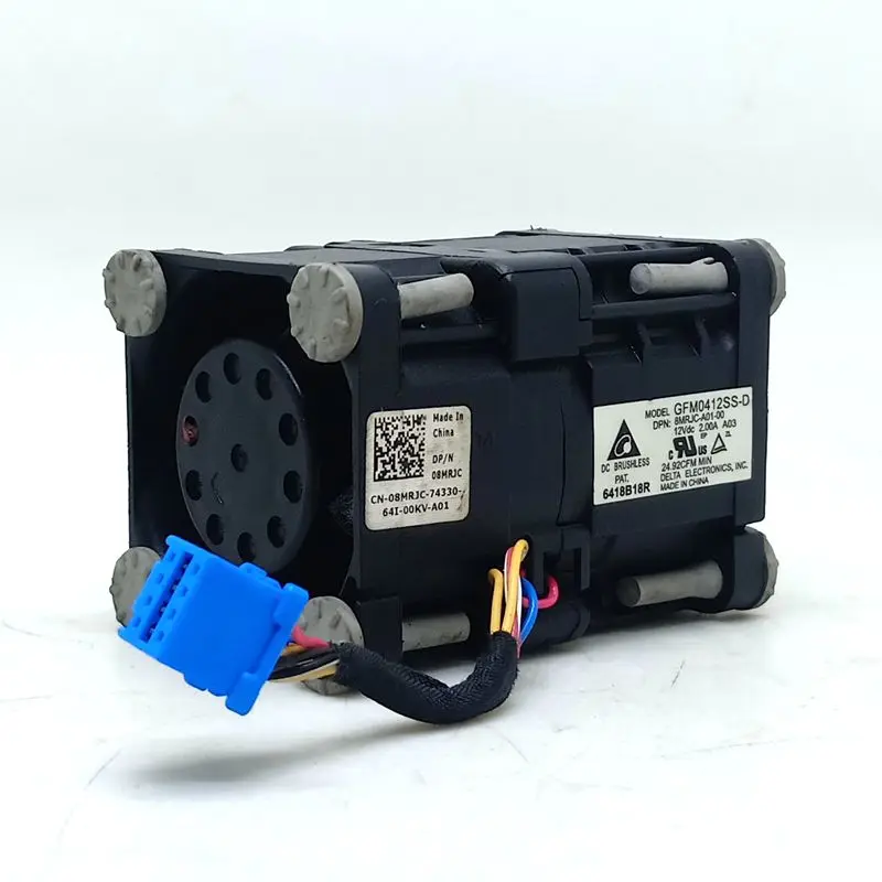 

Original for Delta 4065 12V for Dell Server Cooling Fan 4CM GFM0412SS-D 2.00A Shop's Three Guarantees Multi-platform