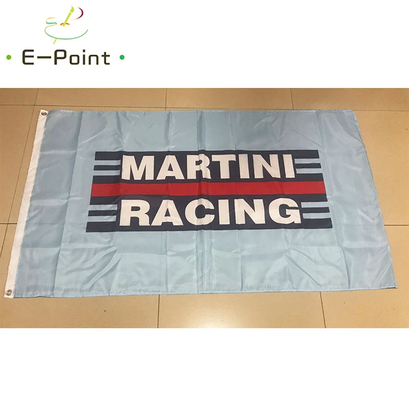 Martini флаг гоночного автомобиля 2*3 фута (60*90 см) 3*5 футов (90*150 см) размер рождественские украшения для дома и сада