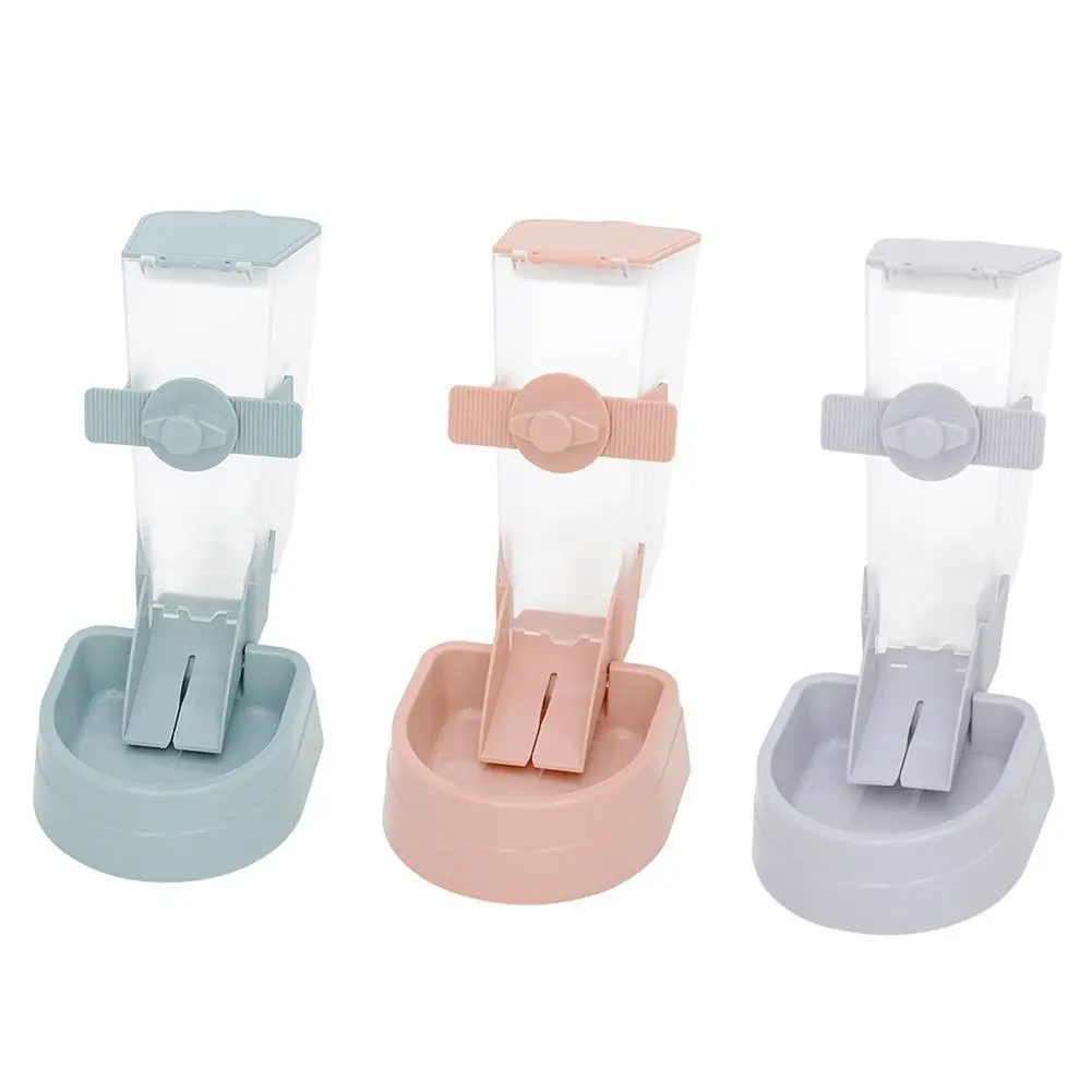 

Кормушка для домашних животных, автоматический подвесной контейнер для кормления, чаша дозатора, фурнитура для кошек, попугаев, птиц