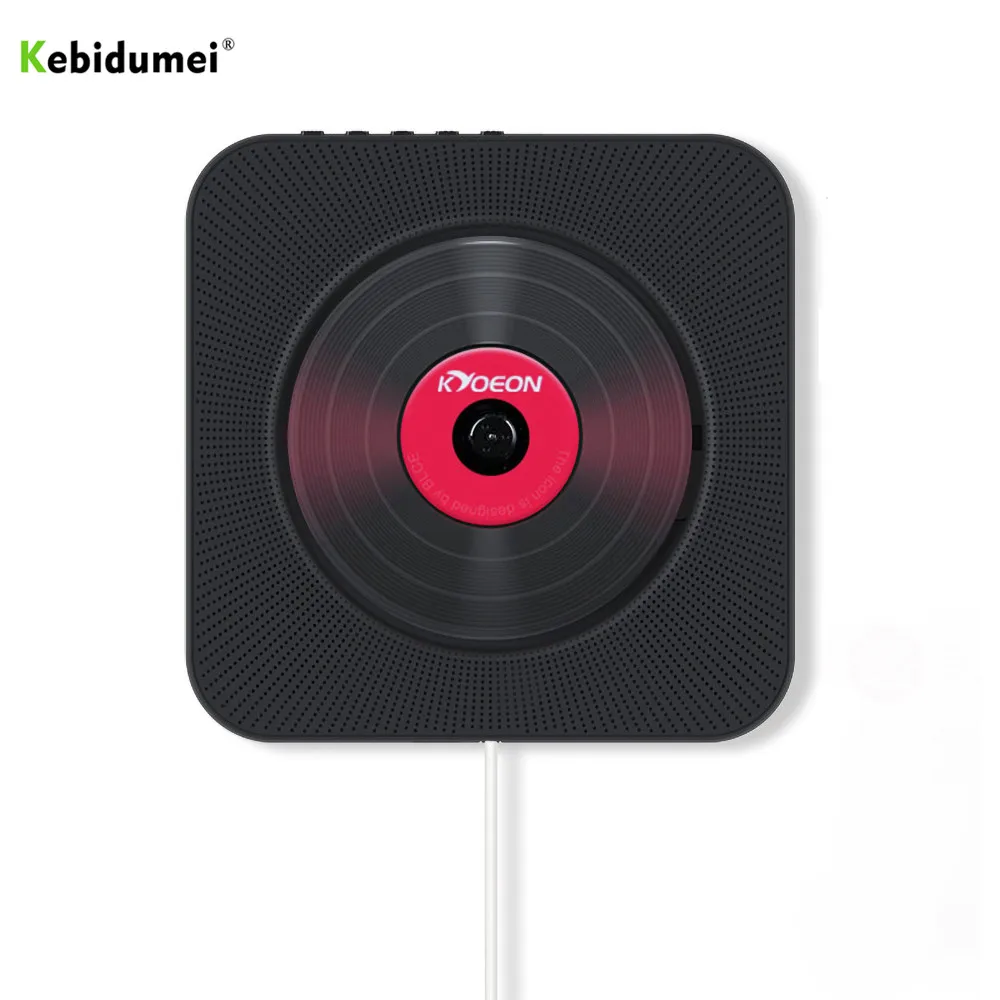 

Портативный домашний аудио музыкальный плеер настенный Bluetooth CD плеер с дистанционным управлением FM радио встроенный HiFi колонки USB MP3