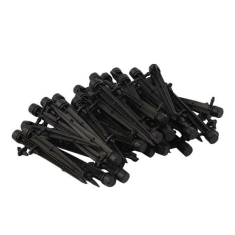 

50XAdjustable Micro Flow Water Irrigation Drip Drippers Sprinkler Emitter System