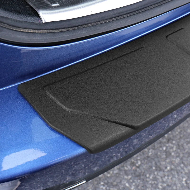 Накладка на багажник автомобиля QHCP защитная резиновая накладка задний бампер