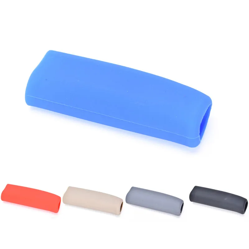 

Universal Car Handbrake Sleeve Silicone Gel Cover Anti-slip Multicolored Parking Hand Brake Sleeve Auto Decoration Accessories