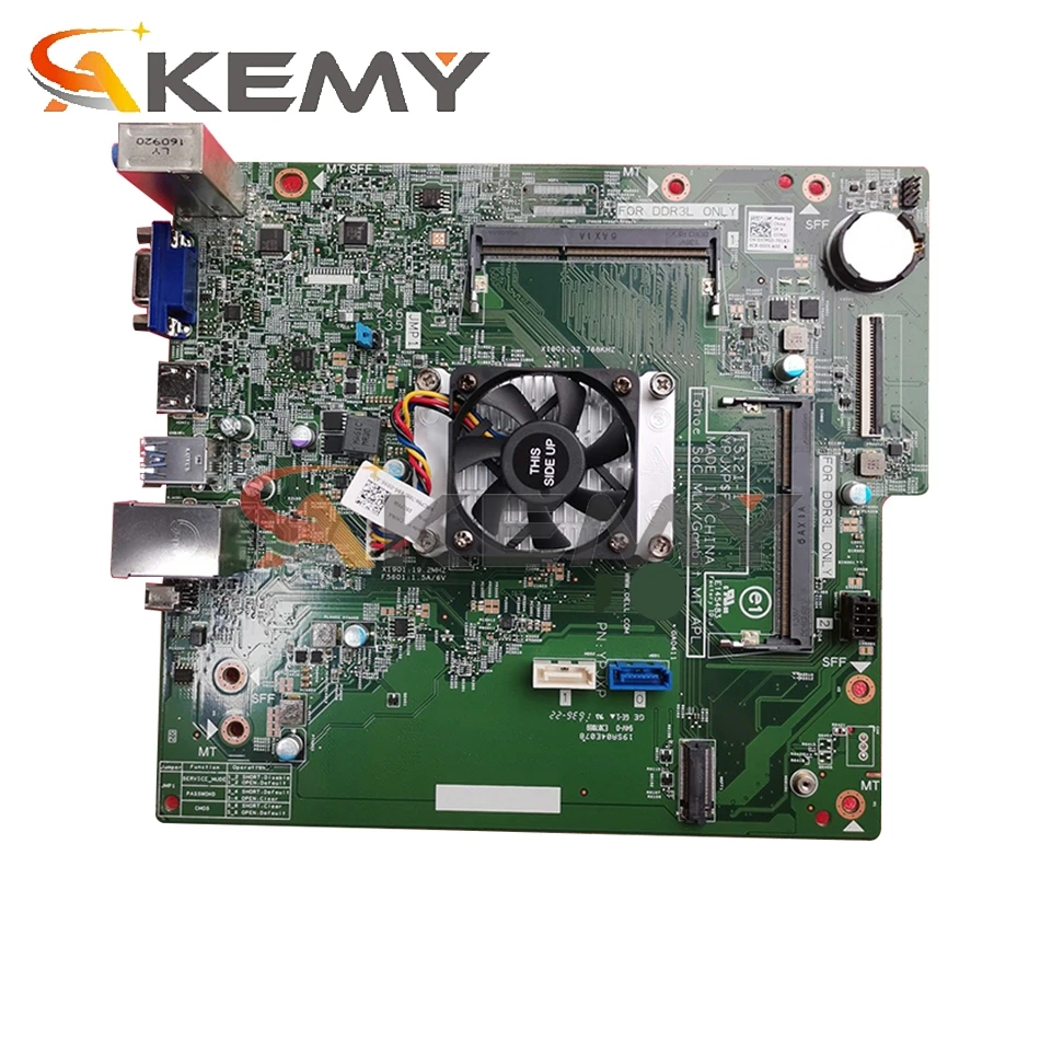 

Akemy NEW 15121-1 FOR Dell Inspiron 3662 Desktop Motherboard YPJXP CELERON J3355 CPU CN-037PG0 37PG0 Mainboard 100%tested