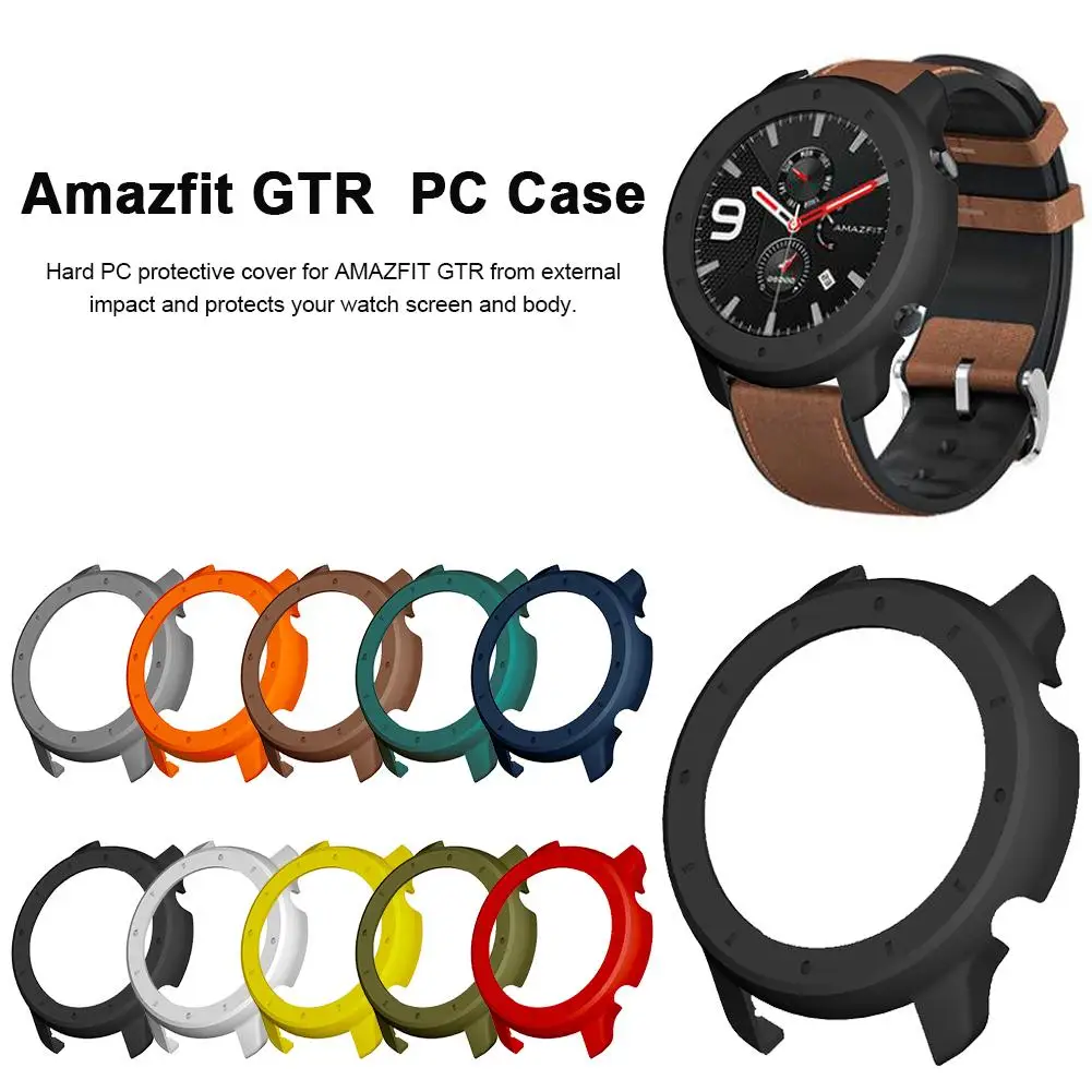 Смарт часы защитный чехол для Huami AMAZFIT GTR 47 мм оболочка силиконовая рамка защитные