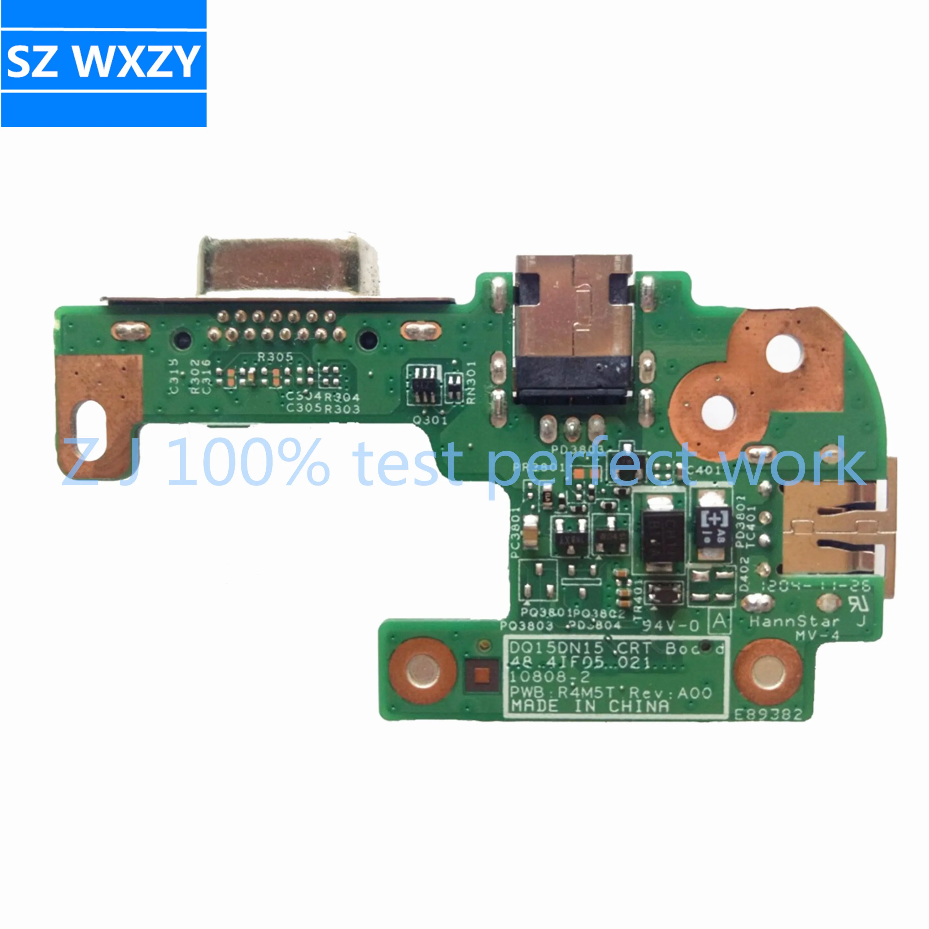 Для Dell N5110 DC разъем питания плата VGA USB2.0 DQ15DN15 CRT 48.4IF05.021 48.4IF05.011 100% протестирована