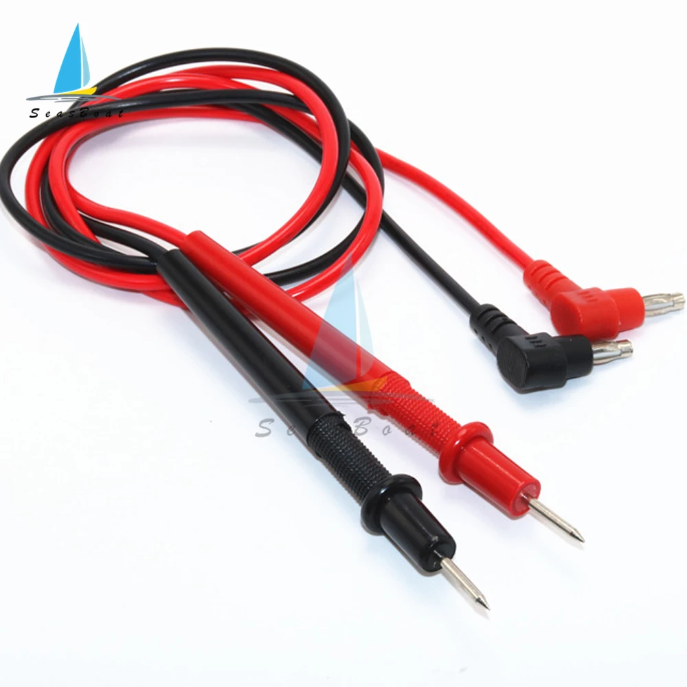 

New 1 Pair 70cm Probe Multimeter Test Lead 1000v 10A Wire Pen Cable For Digital Meter Needle Tip Meter Needles Test Leads