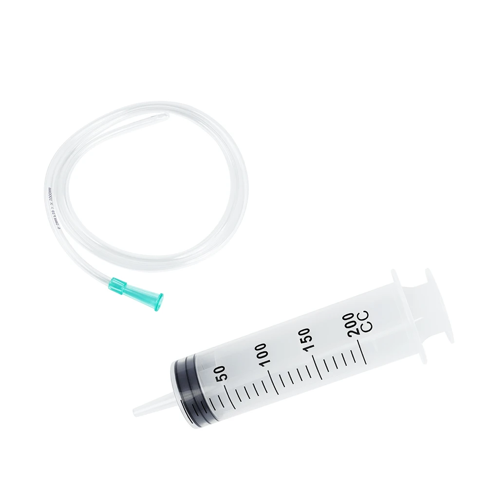 Жидкий плюс водный пластиковый шприц 200 мл для инъекций большой емкости клизмы