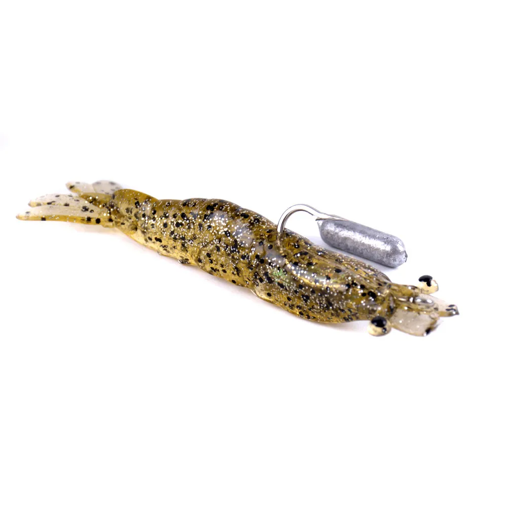 1 шт. рыболовная приманка в виде креветки металлическая рыба 75 мм/8 5 г с свинцовой