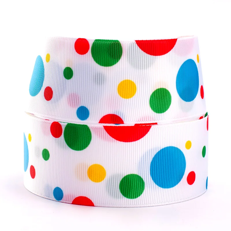 10 ярдов Grosgrain ленты-милый мультфильм шаблон лист печатных ленты | Дом и сад
