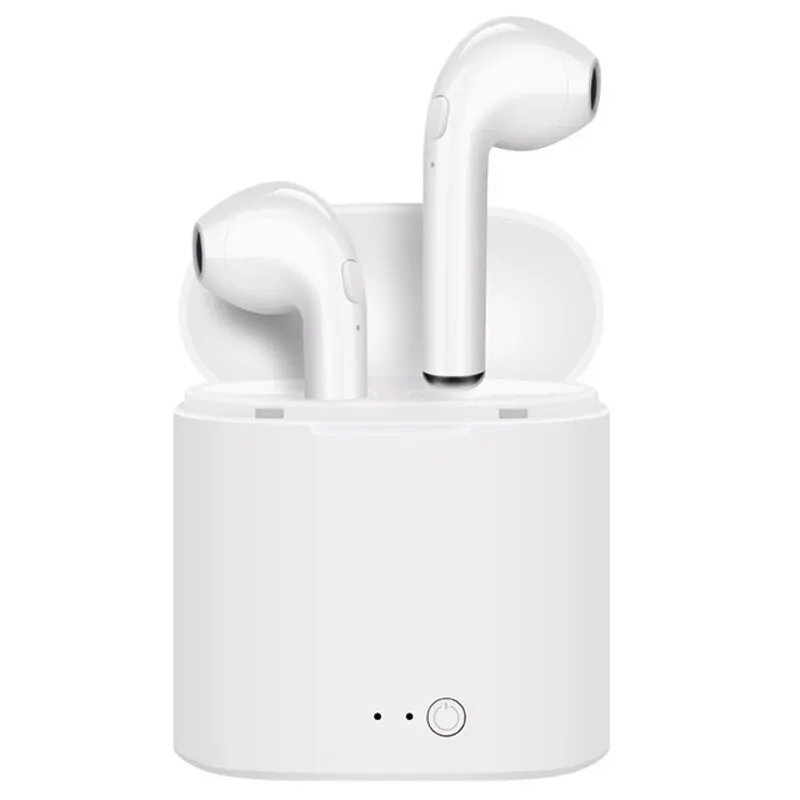 White A Charge Box Oppselve i7s TWS Bluetooth наушники стерео вкладыши Беспроводные наушники с зарядной коробкой микрофон спортивные гарнитуры для всех мобильных телефонов - Цвет: White A Charge Box