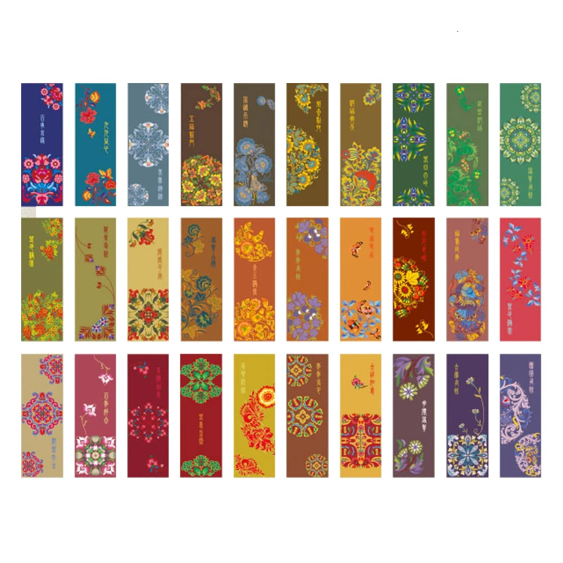 Креативные канцелярские принадлежности 30 листов в китайский стиль бумажная