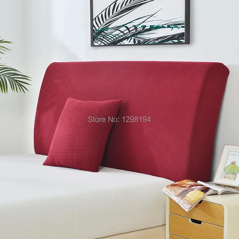 Эластичная кровать Чехол на спинку кровати прикроватная спинка чехол моющийся