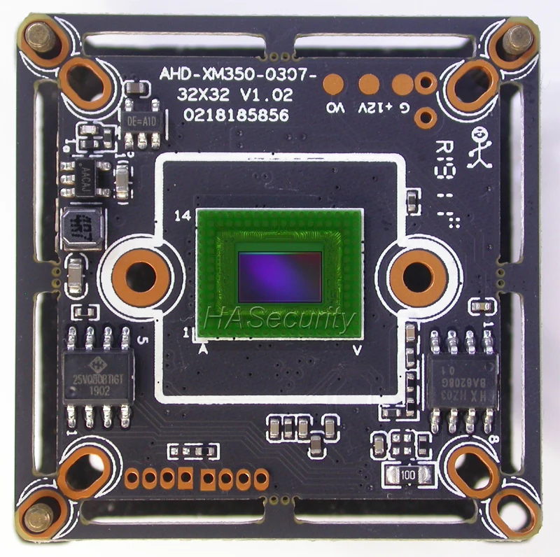 AHD-H(1080 P) 1/2. " sony STARVIS IMX307 CMOS+ ISP350(XM350) CCTV камера Модуль платы блока программного управления(дополнительные части