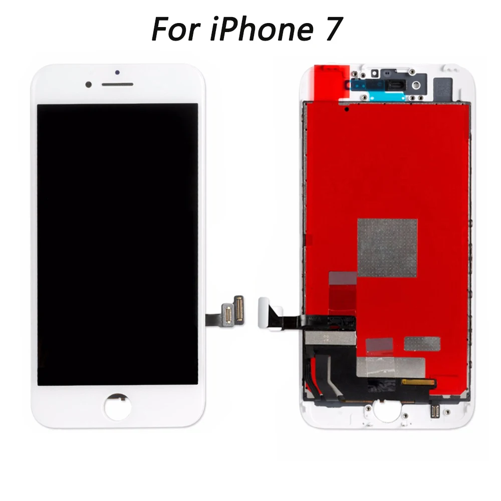 10 шт. AAA дисплей для iPhone 7 LCD в комплекте с рамкой сенсорный экран черный