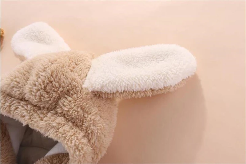 Newborn Baby Footies For Boys Girls Footies Infant Winter Warm Newborn Overalls Footies Baby Girl Boy Clothes 0-12 Months