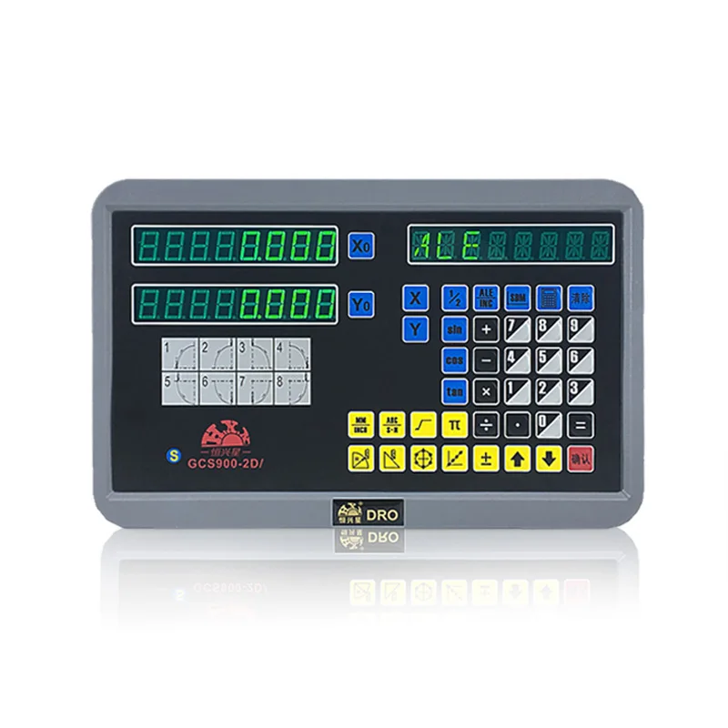 HXX 2 Axis DRO For Lathe Machine Digital Reaodut GCS900-2D With TTL Glass Scale Linear Encoder | Инструменты