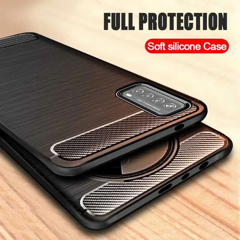 

Shockproof Soft Case For Huawei Y7a Y7p Y9 2019 Prime Y7 Pro Y6 Y5 2018 Phone Case Cover