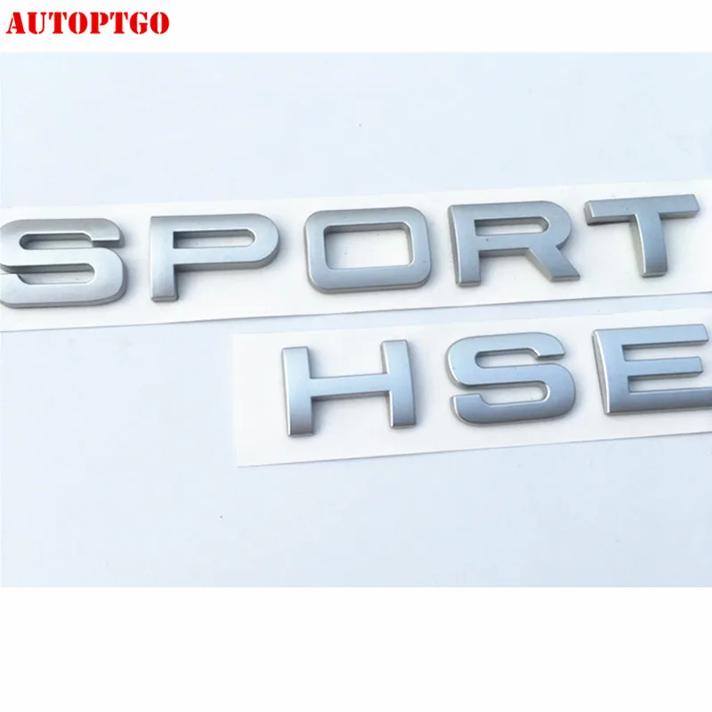 Автомобильная наклейка на задний багажник с надписью SPORT HSE для Land Range Rover Sport Discovery