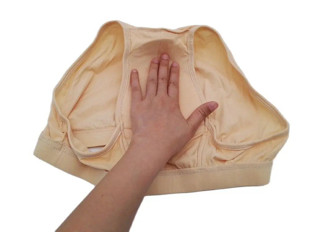 Трансвеститные брюки Control JJ кружевные трусики бежевого и черного цветов