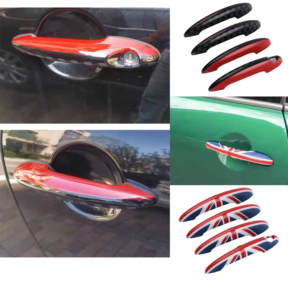 

Union Jack Door Handle Cover Protective Case For MINI Cooper S R60 COUNTRYMAN 2011-2016 Modles Car-Styling Accessories 4 Pcs/Set
