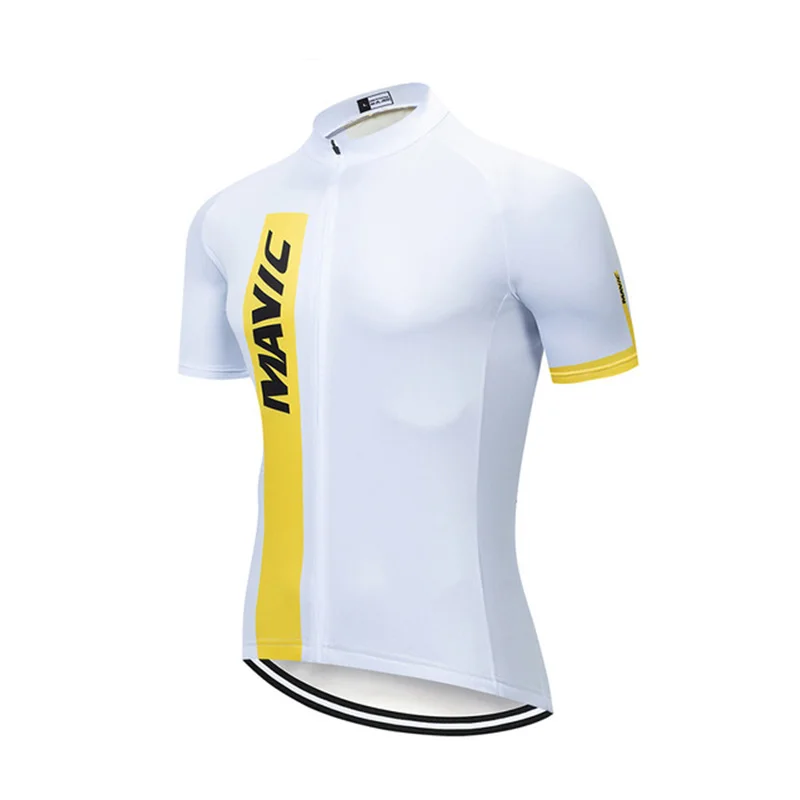 2019 Mavic Мужская велосипедная майка MTB одежда с коротким рукавом рубашка дышащая