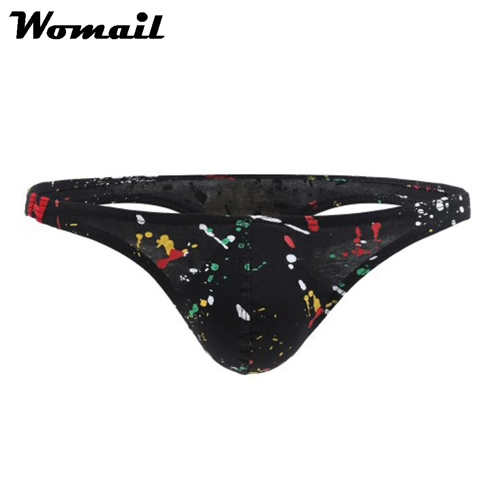 Женские Мужские плавки сексуальное нижнее белье для геев ультратонкие ледяные