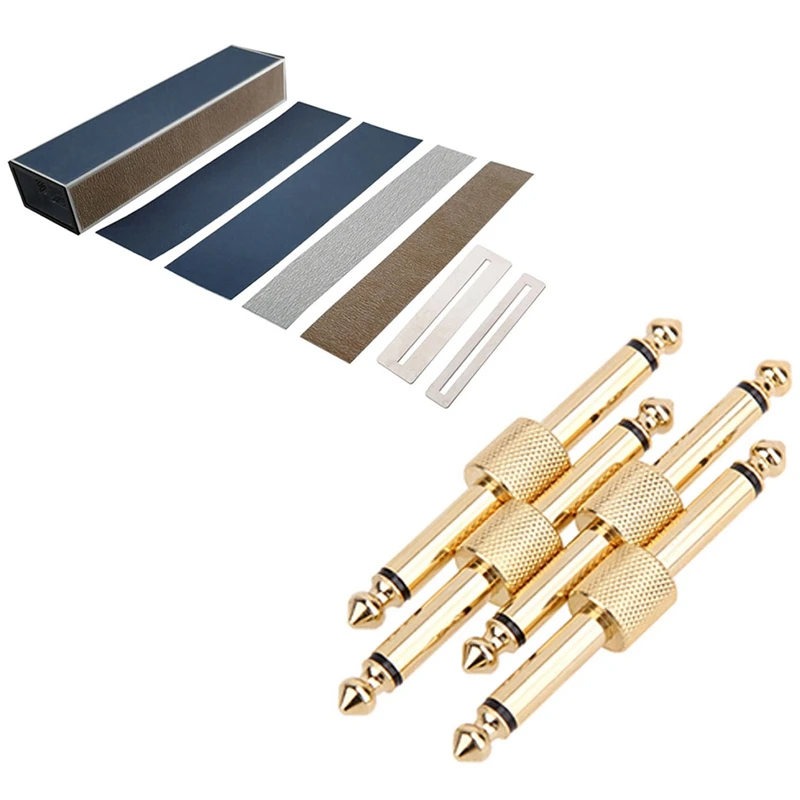 1 набор гитарных ладов для выравнивания пучков бас гитар и 4 шт. эффектов