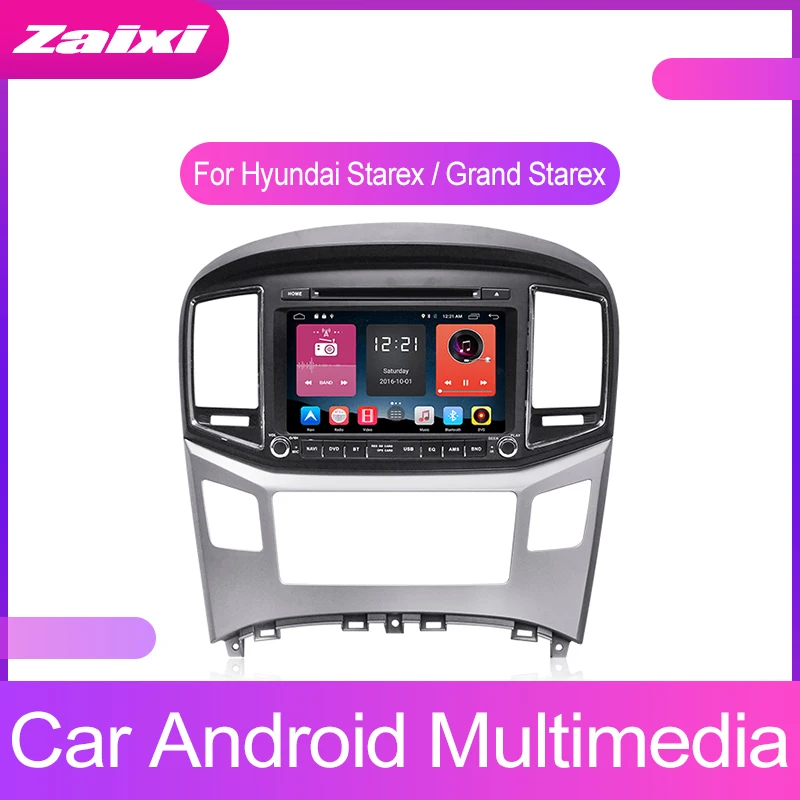 ZaiXi Android автомобильный мультимедийный плеер для Hyundai Starex / Grand 2016 ~ 2019 GPS 2 Din WIFI