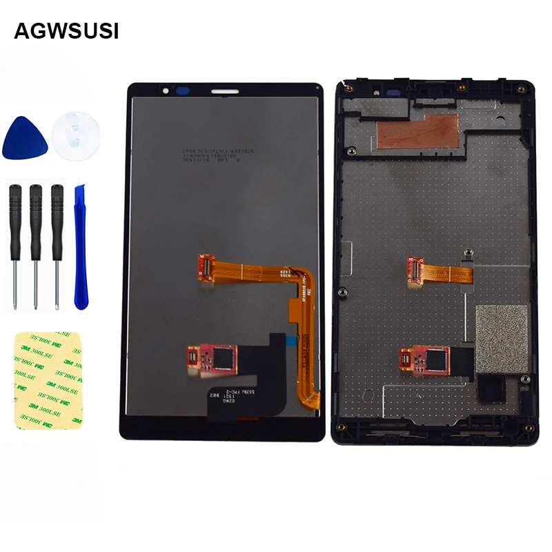 Для NOKIA X2 двойной RM-1013 RM-1014 X2DS ЖК-дисплей сенсорный Экран планшета Стекло Сенсор +