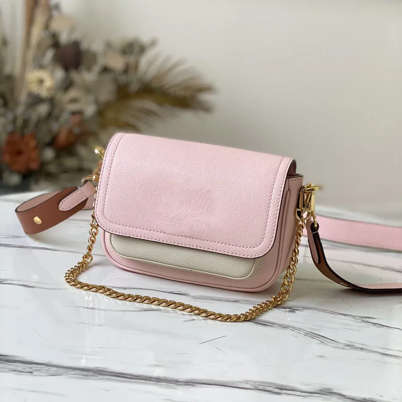 

Top Quality Women Famous Brand Luxury Designer Handbags 2021 New Real Leather Ladies Small Shoulder Bags Chains Flap Bag Fashion