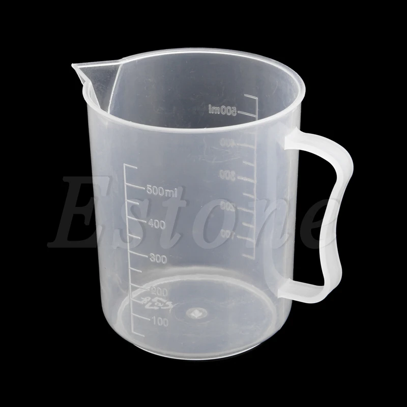 

P82A 150/250/500/1000/2000ML Plastic Measuring Cup Jug Pour Spout Surface Kitchen 1Pc