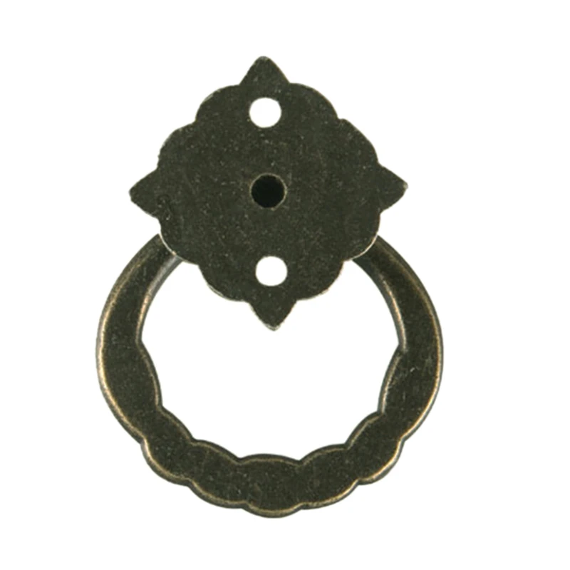 12 штук винтажный Ретро кухонный шкаф ящик комод ручка с ручкой античная латунь |