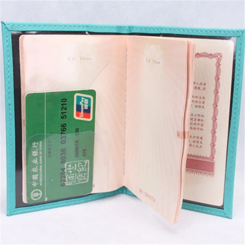 

Travel Passport Cover Protective Passport Card Case Women Men Travel Credit Card Holder ID&Document Passport Holder Protector