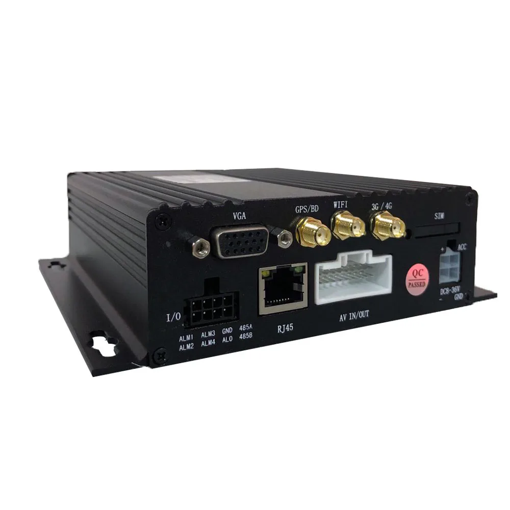 AHD 4 канала 3G 4G WIFI GPS автомобильный черный ящик mdvr SD карта 4ch Мобильный