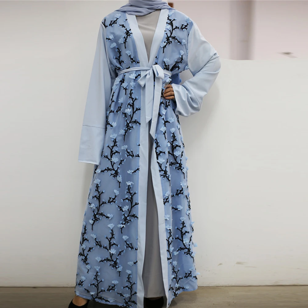 Abaya кимоно хиджаб мусульманское платье женское Caftan Marocain турецкая исламская