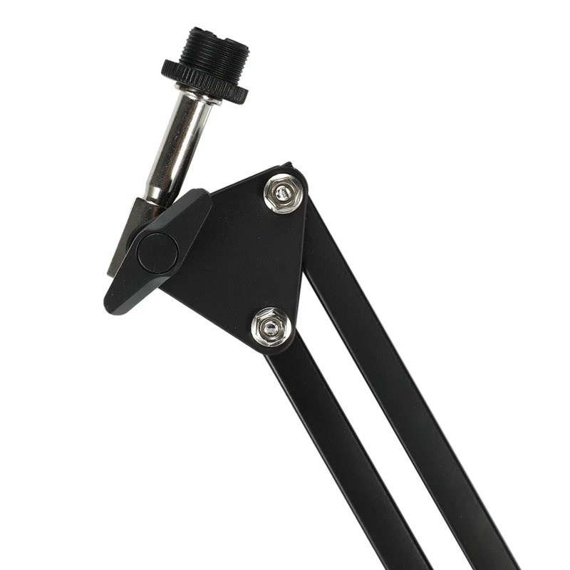 

Pro Desktop Microphone Suspension Scissor Arm Microphone Stand Table Mounting Clamp for Samson Blue Yeti Snowball