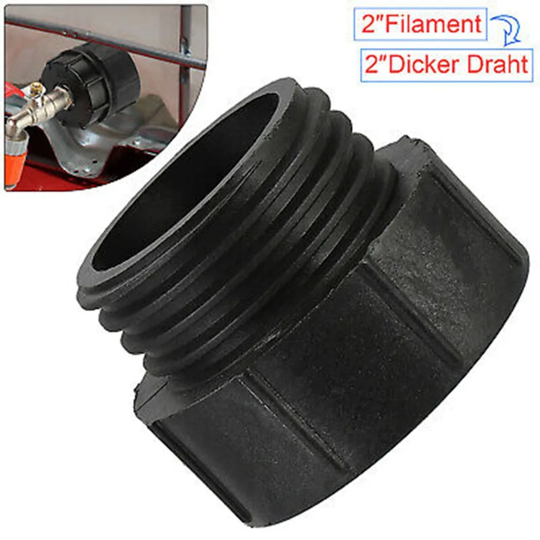 

Teeth Tank Connection Tool Water Tank 2 In Adapter Black Coarse For Valve