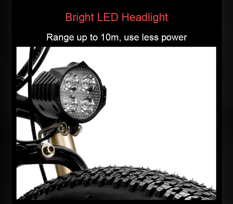 XT600 26 ''складной электровелосипед 400 Вт 12.8Ah съемный аккумулятор 21 скорость горный велосипед 5 уровень Педаль Помощь Запираемая подвеска вилка