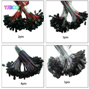 520 пара 3 Pin JST SM Разъемы для WS2812B WS2811 WS2812, Светодиодная лента, гнездовой разъем