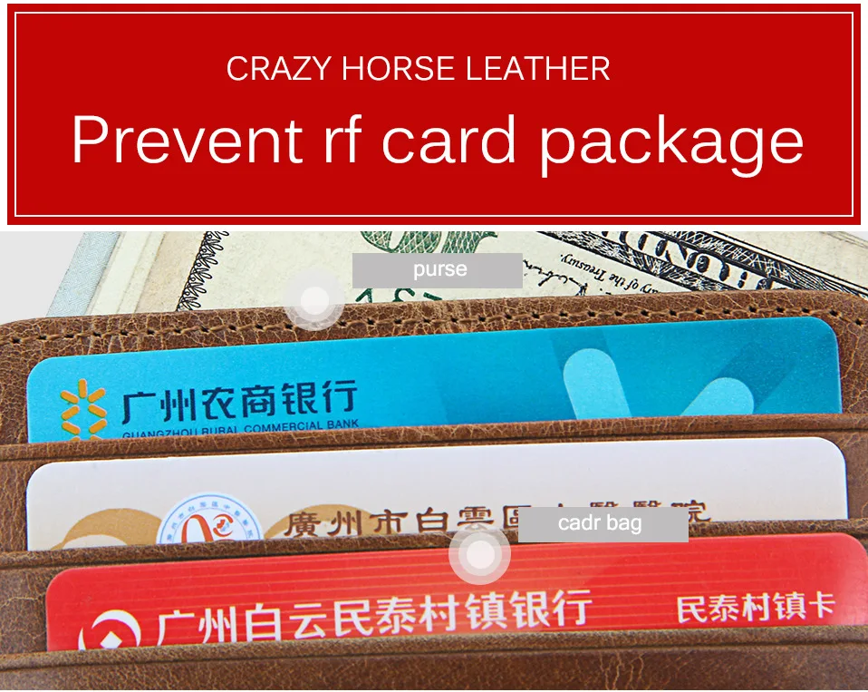 

2019 RFID Super Slim Soft Wallet 100% Cowhide Genuine leather mini credit card wallet purse card holders Men Wallet Thin Small