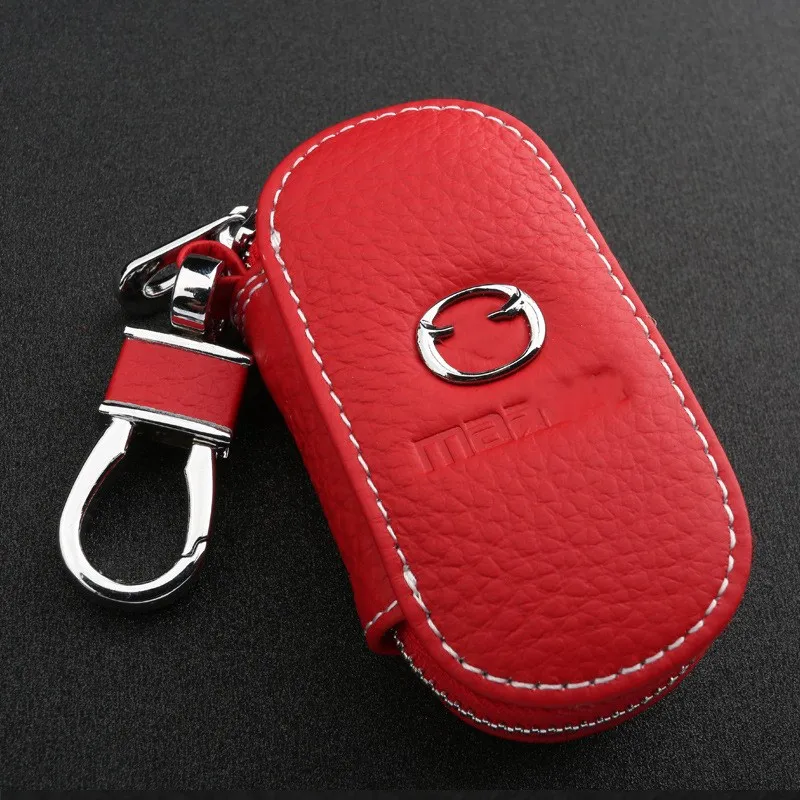 Подходит для универсальных автомобильных смарт-ключей кожаные кошельки ключей