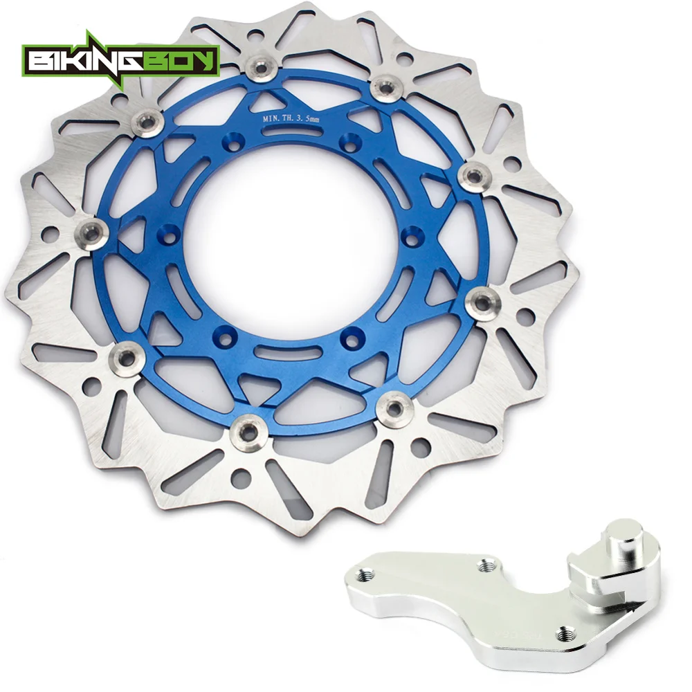 Фото Передний тормозной диск для ротора BIKINGBOY DRZ 400 E 00-08 01 DR-Z 400 S 00-09 RM125 96-09 RM250 96-12 SV 125 SM 05 06 320 мм №4