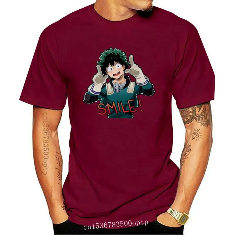 

New Midoriya Izuku Todoroki Shouto Men T-Shirt Summer Harajuku Streetswer Hip Hop T Shirt Summer Short Sleeve Short Sleeve Tops