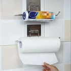 Кухонный держатель для туалетной бумаги, стойка, держатель для салфеток, подвесная стойка для полотенец, стойка для хранения, держатель для бумаги в ванной комнате
