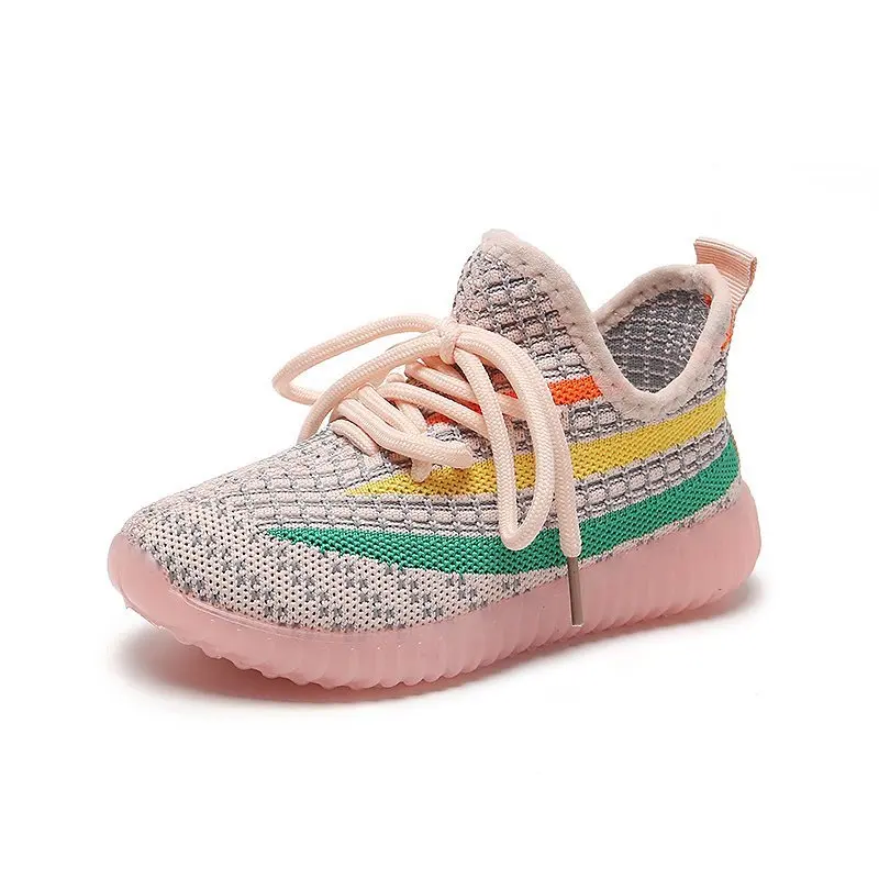 

Girls boys sports shoes spring autumn running shoes mesh breathable casual shoes non slip soft soles learning to walk baby shoes